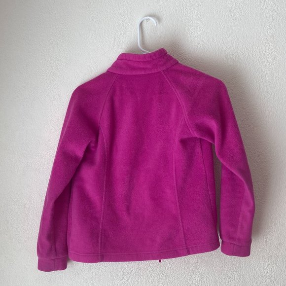 5/$25 Girls Pink Columbia Jacket Size M (10-12) - Picture 2 of 3